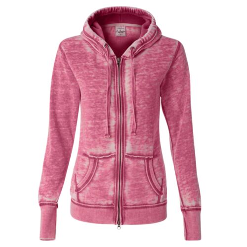 Dynasty Women's Zen Fleece Full-Zip Hooded Sweatshirt Thumbnail