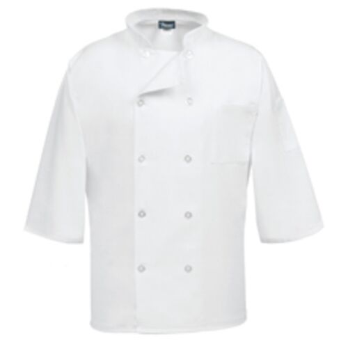3/4 Sleeve White Chef Coat  Thumbnail