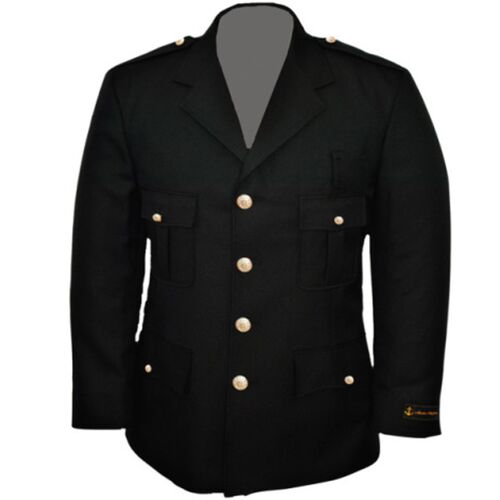 Mens 32″ Hip Length Single Breasted Dress Coat Thumbnail