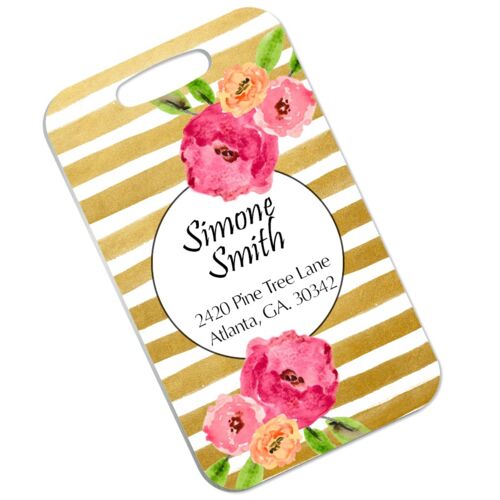 Two Sided Aluminum Sublimation Luggage Tag 2.5 x 4.25 Thumbnail