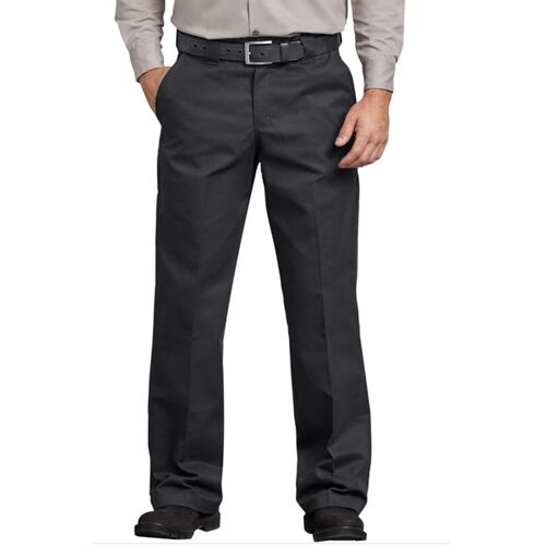 FLEX Relaxed Fit Straight Leg Twill Comfort Waist Pants Thumbnail
