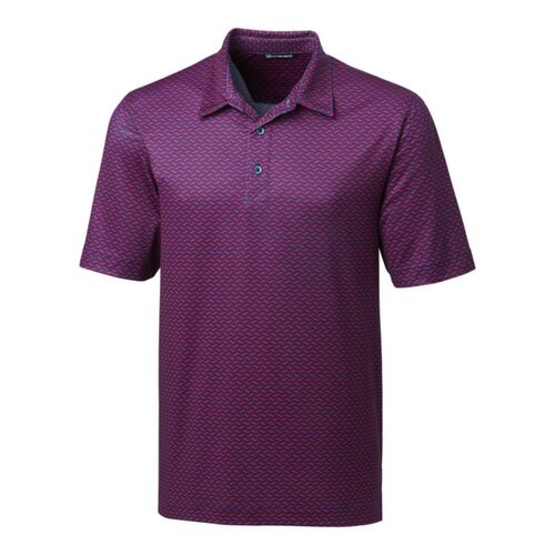 Pike Polo Herringbone Print Thumbnail