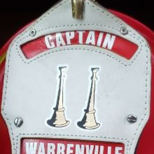 Warrenville 6" Captain Helmet Shield  Thumbnail